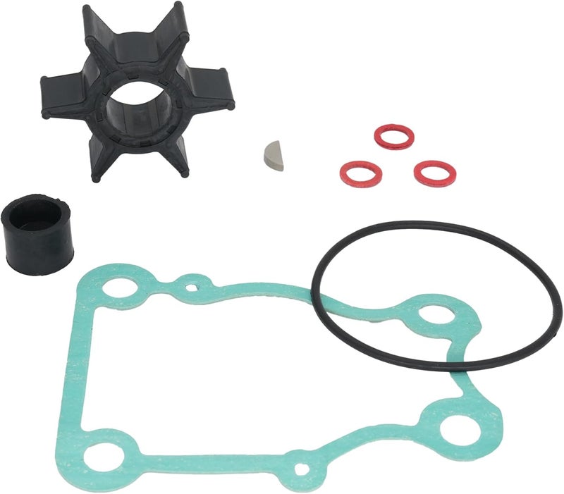 SANWIN 6H3-44352 Marine Water Pump Impeller Service Kit Compatible with Yamaha 2 Stroke 40 50 HP and 4 Stroke 40 50 60 HP Boat Outboard Motor Replacement 6H3-44352-01 697-44352-00 Sierra 18-3069 - Image 1